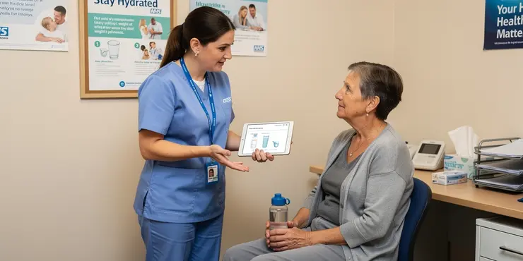 What role does hydration play when experiencing side effects from weight loss drugs?