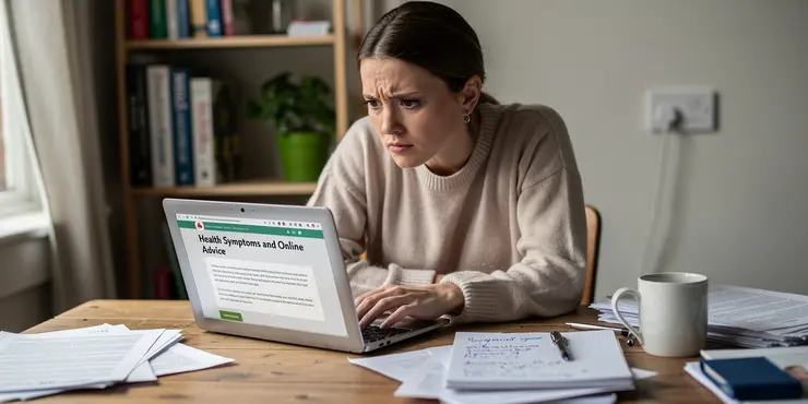 What role does the internet play in health-related anxiety?