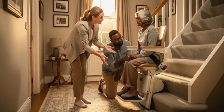 What safety features should I look for in a stair lift?