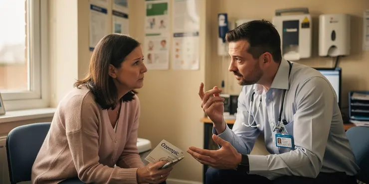 What should I discuss with my doctor before starting Ozempic?