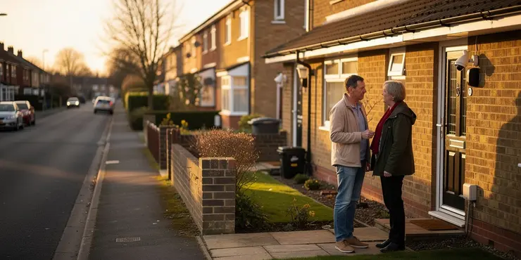 What should I do if I feel my privacy is being invaded by my neighbour's CCTV?