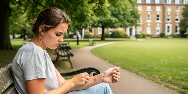 What should I do if I get bitten by a spider in the UK?