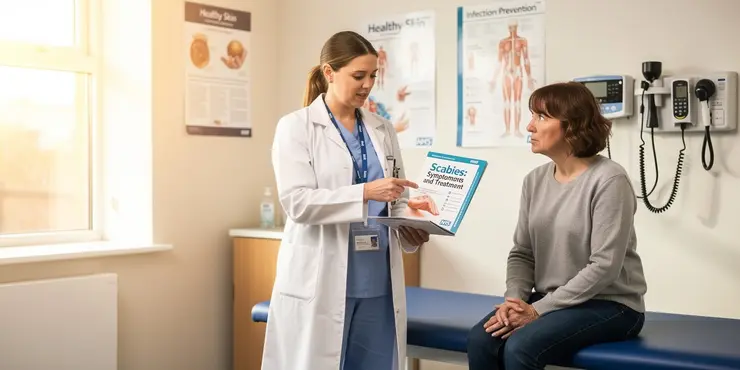 What should I do if I think I have scabies?