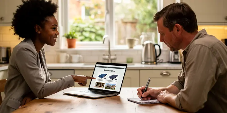 What should I look for in a reputable solar panel installer Bristol area?