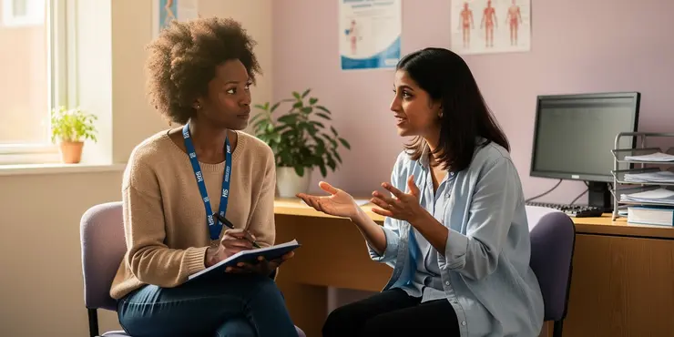 What should I track for PCOS symptoms self diagnosis?