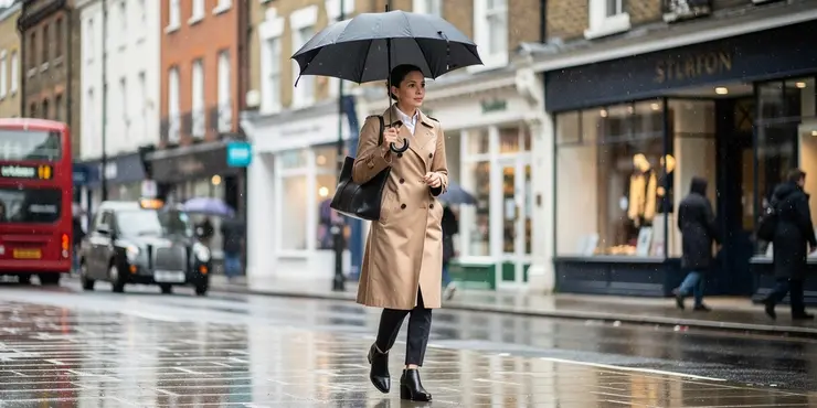 What should I wear when walking to work?