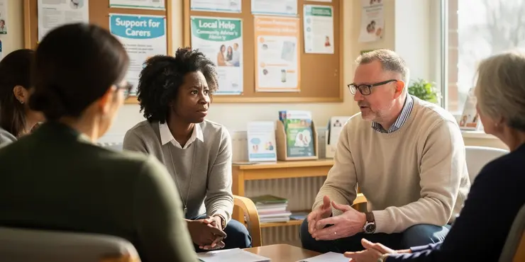 What support is available for carers of Alzheimer's patients?