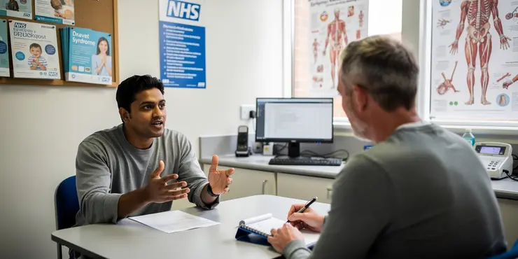 What type of seizures are associated with Dravet Syndrome?