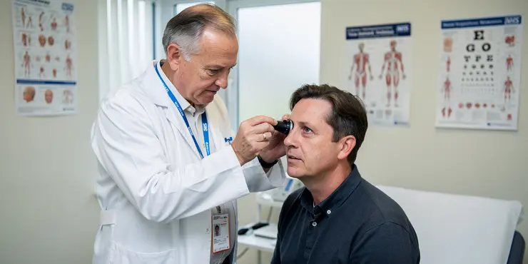 What types of visual disturbances are associated with methanol poisoning?