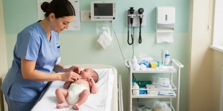 When does jaundice typically appear in newborns?