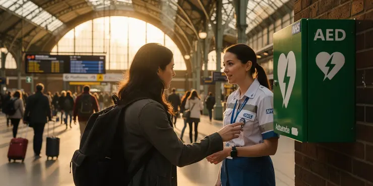 Where can AEDs typically be found?