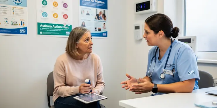 Where can I find information on air pollution and its effect on Asthma for my local area?