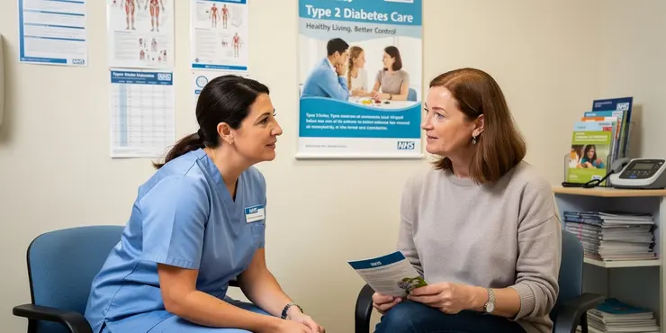 Where can I find support for managing Type 2 Diabetes in the UK?