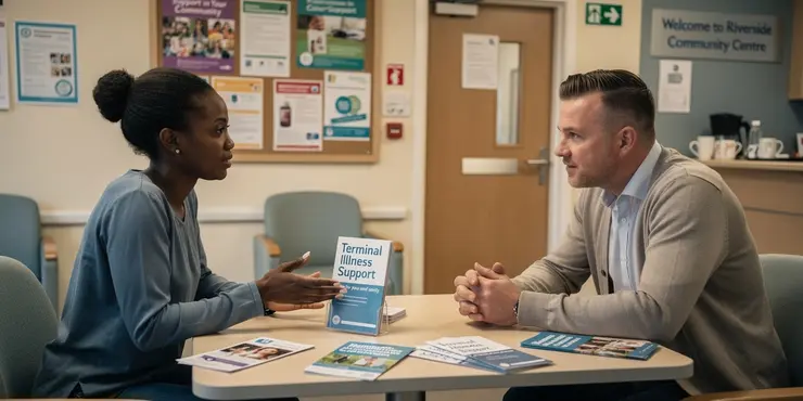 Where can I find terminal illness support for family in my area?