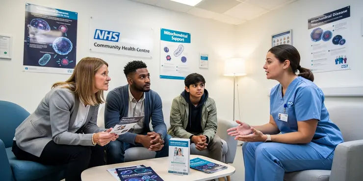 Where can individuals find support for mitochondrial disease?