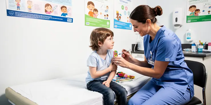 Which countries have higher rates of measles?