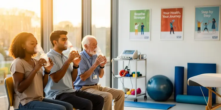 Who can benefit from air physiotherapy?