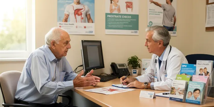 Who is at risk for developing BPH?