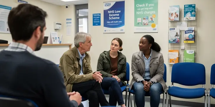 Who is eligible for the NHS Low Income Scheme?