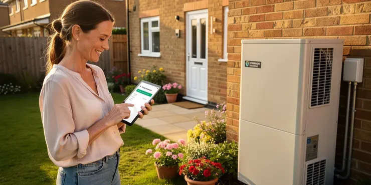 Why does the heat pump lower home energy bills approach save money in summer?